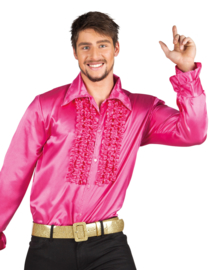 Party shirt hot pink L 50/52