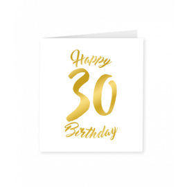 Kaart 30 jaar