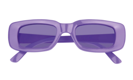 Party Bril Neon  Purple