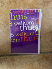 Kaart Welkom thuis