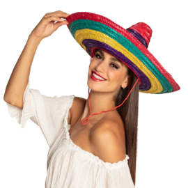 Sombrero Puebla multikleur Sombrero Puebla veelkleurig (Ø 49 cm)