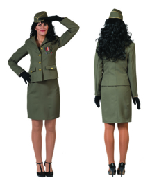 Miltar Mary jacket skirt hat maat 36/38