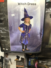 Witch dress maar 6/8 jaar