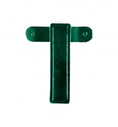 Banner letter I Groen 1 pcs