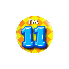 button 11 jaar