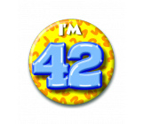 Button 42 jaar