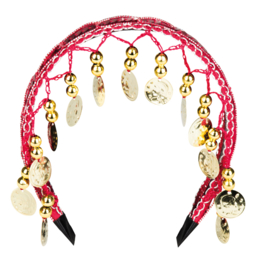 Headband Belly Dans Red