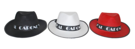 Witte Al Capone Hoed