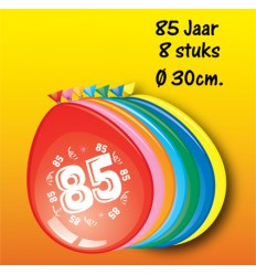 85 jaar ballonnen