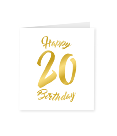 Kaart 20 jaar
