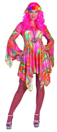 Hippy flopsychodelic dress maat 36/38