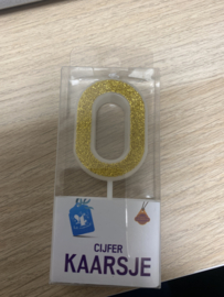 Kaarsje 0 Goud