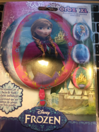 Frozen  wordt geleverd zonder helium