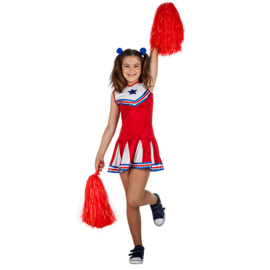 Kostuum Cheerleader Holly (10-12 jr)