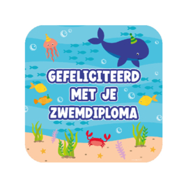 Huldeschild - Zwemdiploma