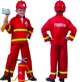 Fireman Shirt en Pants maat 116