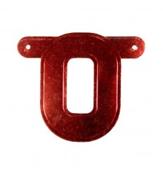 Banner letter O Rood 1 pcs