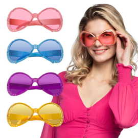 Partybril Chill diamond   Blauw