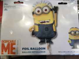 Minions  40 x63 cm met  helium kan alleen geleverd worden in Berkel en Rodenrijs Bergschenhoek Bleiswijk en Pijnacker of kunnen afgehaald wordt in de winkel