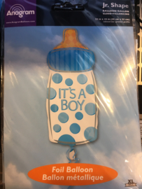 Baby boy  Wordt geleverd zonder helium 58x 25 cm