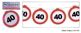 Verkeer 40 jaar verkeerslinger 12 meter 15 signs
