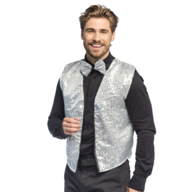 Set Spangles zilver M/L