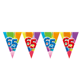 Vlaggenlijn 65  jaar ca 10 meter