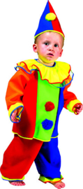 Boby clown baby shirt pants hat maat 104