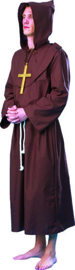 Monk Robe with hood belt maat 48/50