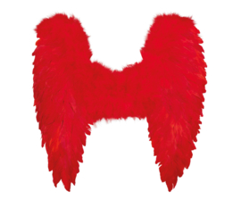 Wings red  50x50 cm