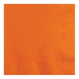 Servetten 33x33 cm Oranje