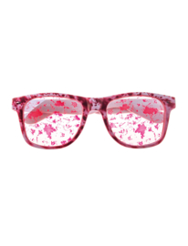glasses with blood bril