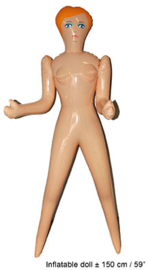 Inflatable Woman plus minus 150 cm