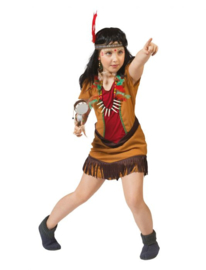 Indian Eagle Girl dress headpiece maat 104