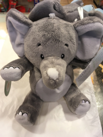 knuffel olifant Wit / Grijs