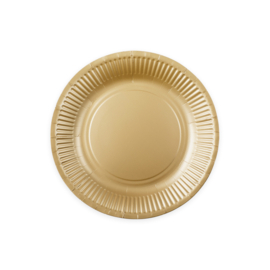 Bordjes goud 16 pcs 23 cm