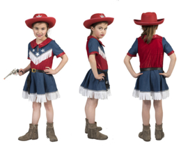 Cowboy jeans Girl Dress maat 116