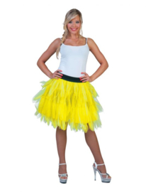 Fancy Petticoat Neon Yellow One Size