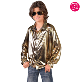 Folie Blouse Goud maat 152