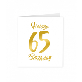 Kaart 65 jaar
