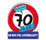Verjaardagskaart 70 jaar