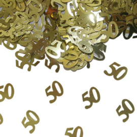tafel confetti 50 jaar