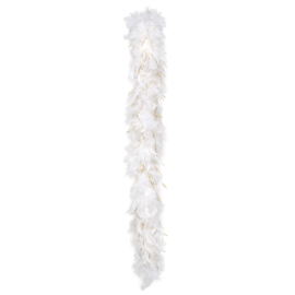 Boa 50 g Glamour wit/goud Boa 50 g Glamour wit met goud (180 cm)