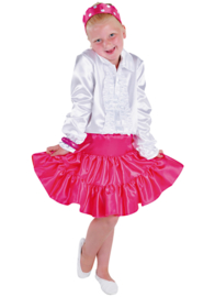 Volangen Rok Pink maat  140