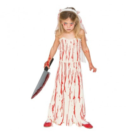 Bloody bride maat 10-12 jaar