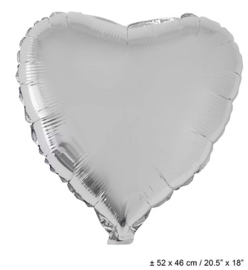 Hart zilver geleverd met helium  kan alleen geleverd worden in Berkel en Rodenrijs Bergschenhoek Bleiswijk en Pijnacker of kunnen afgehaald wordt in de winkel