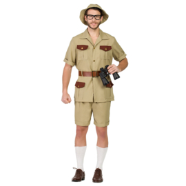 Kostuum Safari ranger (M/L) Volwassenenkostuum Safari ranger (M/L)