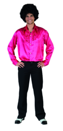 Dizzy dancin shirt pink maat 48/50