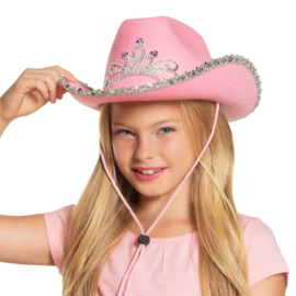 Kinderhoed Glimmer Roze