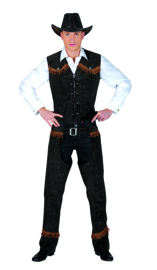 Best of the west Cowboy maat 48-50 Vest en Chaps